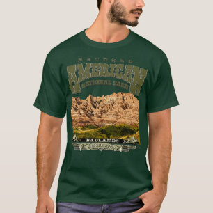 Nationaal Park Badlands T-shirt