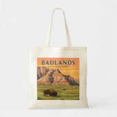 Nationaal Park  Badlands Tote Bag (Voorkant)