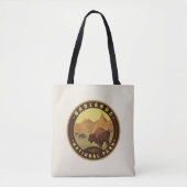 Nationaal Park Badlands Tote Bag (Voorkant)