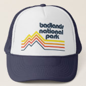 Nationaal Park Badlands Trucker Pet (Voorkant)