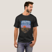 Nationaal park Badlands wildernis zuid dakota T-shirt (Voorkant volledig)