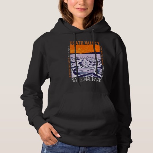 Nationaal park Badwater Basin  Hoodie (Voorkant)