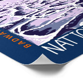Nationaal park Badwater Basin  Poster (Hoek)