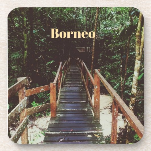 Nationaal park Bako - Borneo Bier Onderzetter (Voorkant)