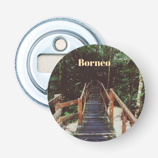 Nationaal park Bako - Borneo Button Flesopener (Voorkant)