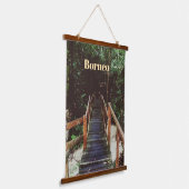 Nationaal park Bako - Borneo Hangend Wandkleed (Gebogen)