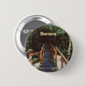Nationaal park Bako - Borneo Ronde Button 5,7 Cm (Voorkant /achterkant)