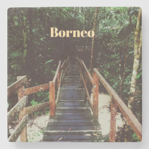 Nationaal park Bako - Borneo Stenen Onderzetter