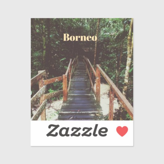 Nationaal park Bako - Borneo Sticker (Vel)