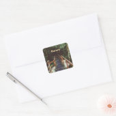 Nationaal park Bako - Borneo Vierkante Sticker (Envelop)