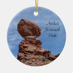 Nationaal Park Balanced Rock - Arches Keramisch Ornament