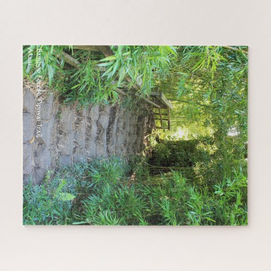 Nationaal park Bamboo Forest Puzzle Legpuzzel (Horizontaal)