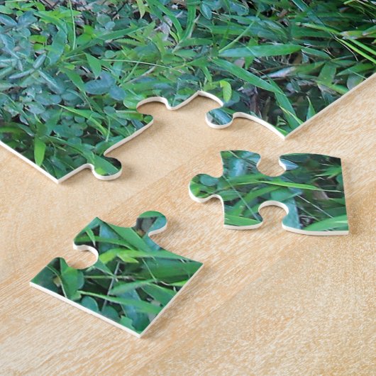 Nationaal park Bamboo Forest Puzzle Legpuzzel (Zijkant)