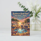 Nationaal park Bamingui-Bangoran Briefkaart (Staand voorkant)