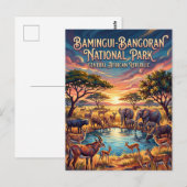 Nationaal park Bamingui-Bangoran Briefkaart (Voorkant / Achterkant)