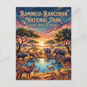 Nationaal park Bamingui-Bangoran Briefkaart