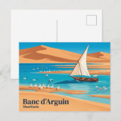 Nationaal Park Banc d'Arguin Mauritanië Briefkaart (Voorkant / Achterkant)