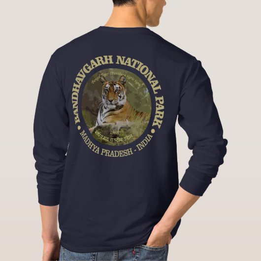 Nationaal park Bandhavgarh T-shirt (Achterkant)