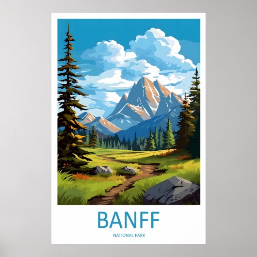 Nationaal park Banff 2 Poster (Voorkant)