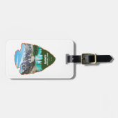 Nationaal park Banff Alberta Arrowhead Bagagelabel (Voorkant horizontaal)