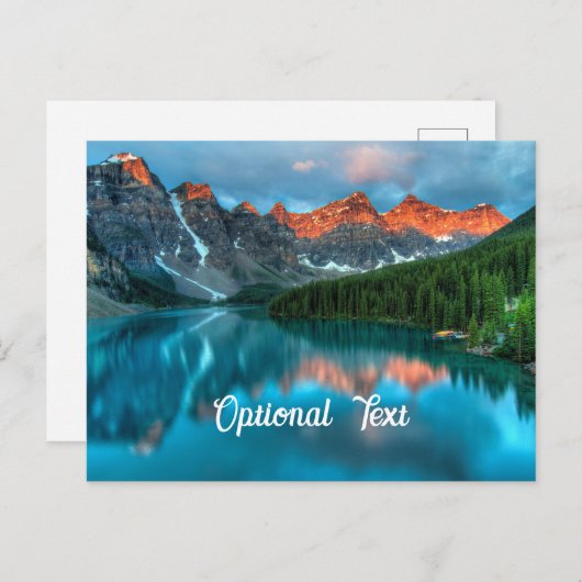 Nationaal park Banff, Alberta, Canada Briefkaart (Voorkant / Achterkant)