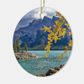 Nationaal park Banff, Alberta, Canada Keramisch Ornament (Links)