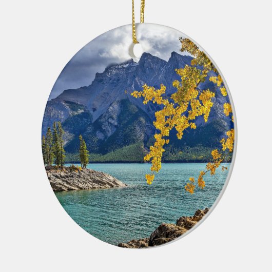 Nationaal park Banff, Alberta, Canada Keramisch Ornament (Links)