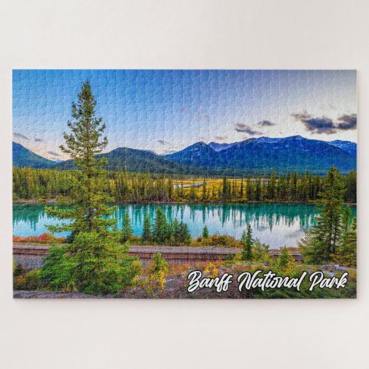 Nationaal park Banff, Alberta, Canada Legpuzzel (Horizontaal)