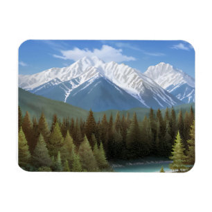 Nationaal park Banff, Alberta, Canada. Magneet