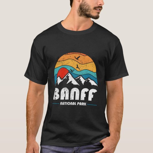Nationaal park Banff Alberta Lake Louise Banff T-shirt (Voorkant)
