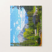 Nationaal park Banff Alberta. Legpuzzel (Verticaal)