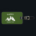 Nationaal Park Banff Bagagelabel<br><div class="desc">Het nationale park van Alberta,  met vestigingen als het Louise- en het Moraine Bow-meer,  is het oudste nationale park van Canada en is in 1885 opgericht.</div>