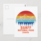 Nationaal Park Banff Briefkaart (Voorkant / Achterkant)