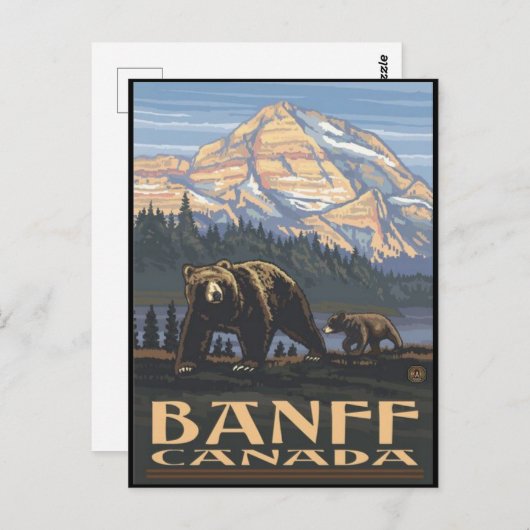 Nationaal Park Banff Briefkaart (Voorkant / Achterkant)
