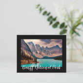 Nationaal Park Banff Briefkaart (Staand voorkant)