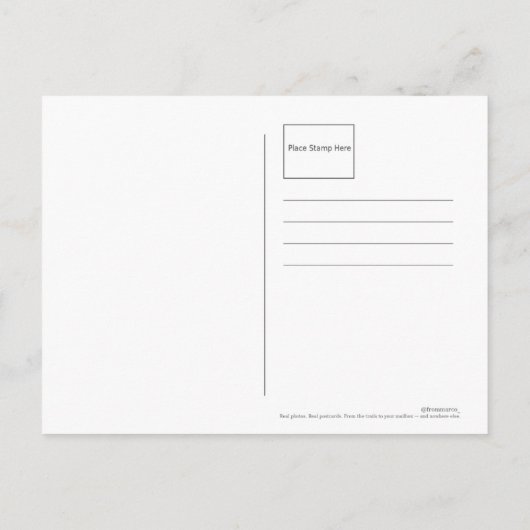 Nationaal park Banff – Briefkaart (Achterkant)