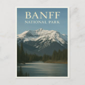 Nationaal park Banff – Briefkaart (Voorkant)