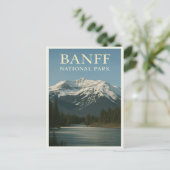 Nationaal park Banff –  Briefkaart (Staand voorkant)