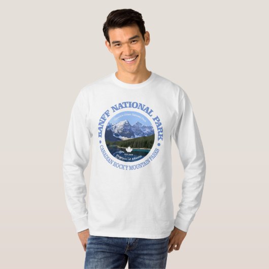 Nationaal park Banff (C) T-shirt (Voorkant volledig)