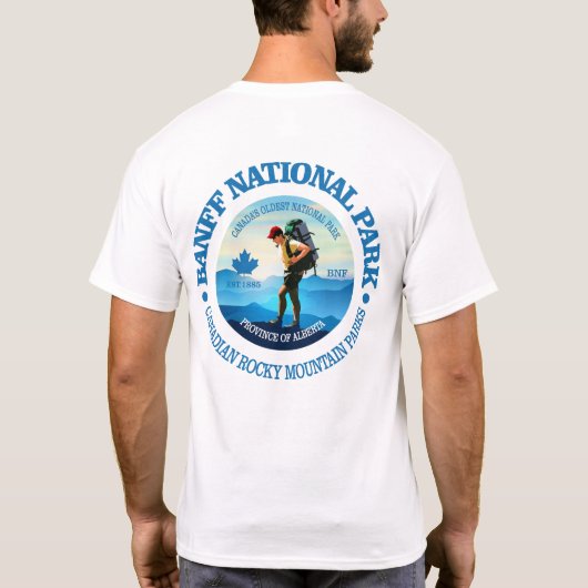 Nationaal park Banff (C) T-shirt (Achterkant)