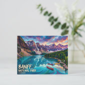 Nationaal park Banff Canada Briefkaart (Staand voorkant)
