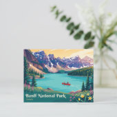 Nationaal park Banff Canada Briefkaart (Staand voorkant)