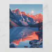 Nationaal Park Banff Canada Reizen Briefkaart (Voorkant)