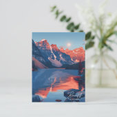 Nationaal Park Banff Canada Reizen Briefkaart (Staand voorkant)