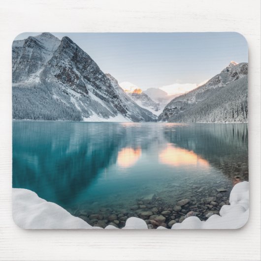 Nationaal park Banff, Canada Winter Scene Muismat (Voorkant)