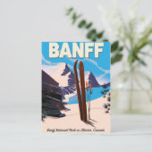 Nationaal park Banff in Alberta, Canada. Briefkaart (Staand voorkant)