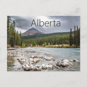 Nationaal park Banff in Canada Briefkaart