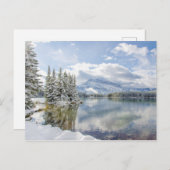 Nationaal park Banff in de winter Briefkaart (Voorkant / Achterkant)