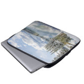 Nationaal park Banff in de winter Laptop Sleeve (Voorkant onderkant)