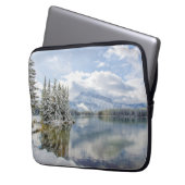 Nationaal park Banff in de winter Laptop Sleeve (Voorkant Links)
